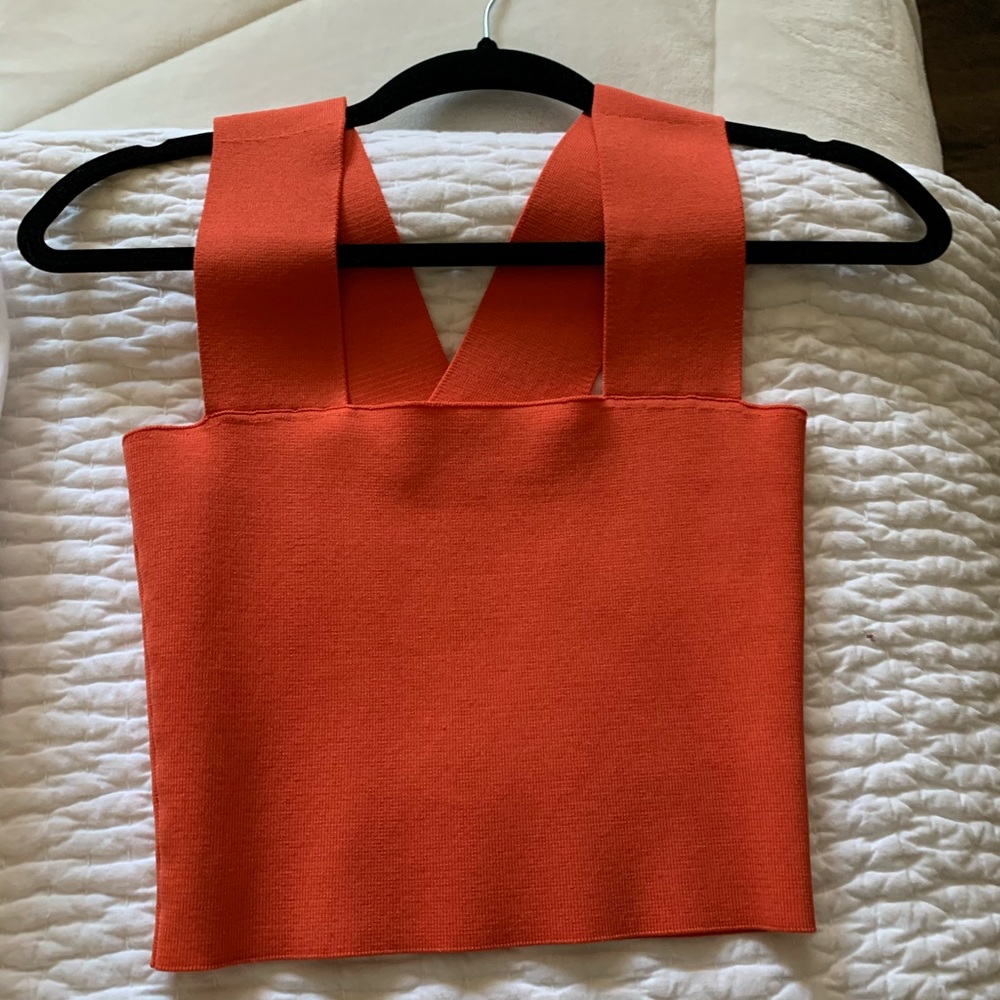 Orange tank top Seek the Label